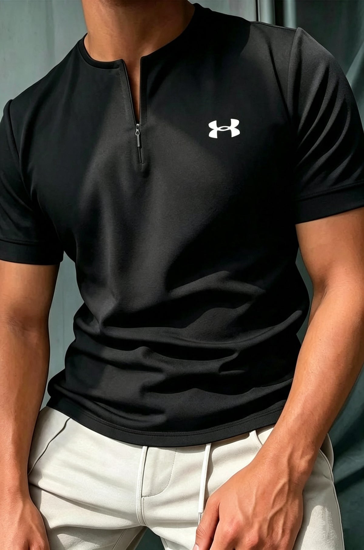 Bestseller! Men's Henley Collar Short-Sleeve