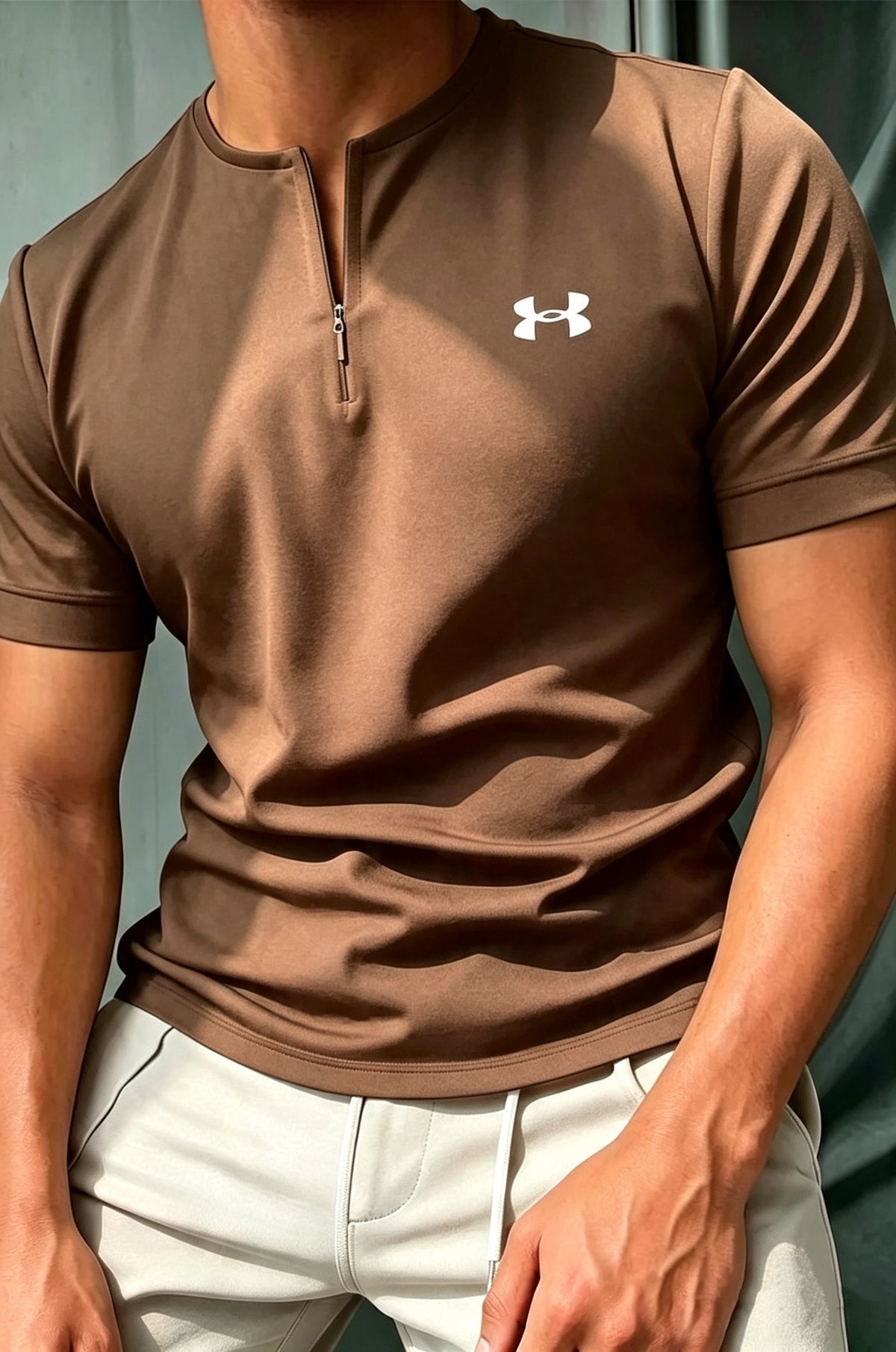Bestseller! Men's Henley Collar Short-Sleeve