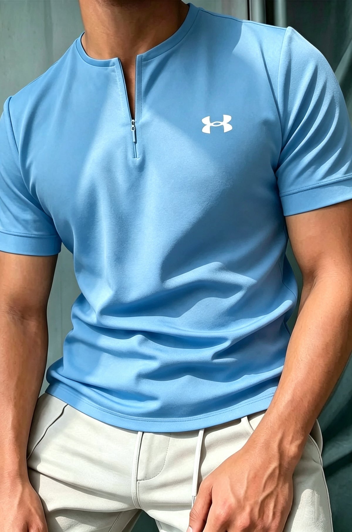 Bestseller! Men's Henley Collar Short-Sleeve