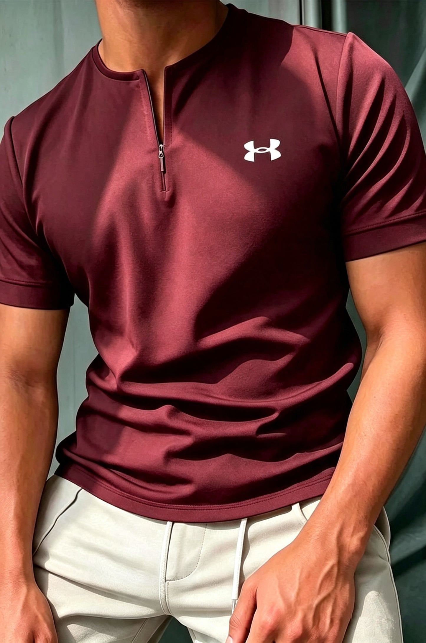 Bestseller! Men's Henley Collar Short-Sleeve
