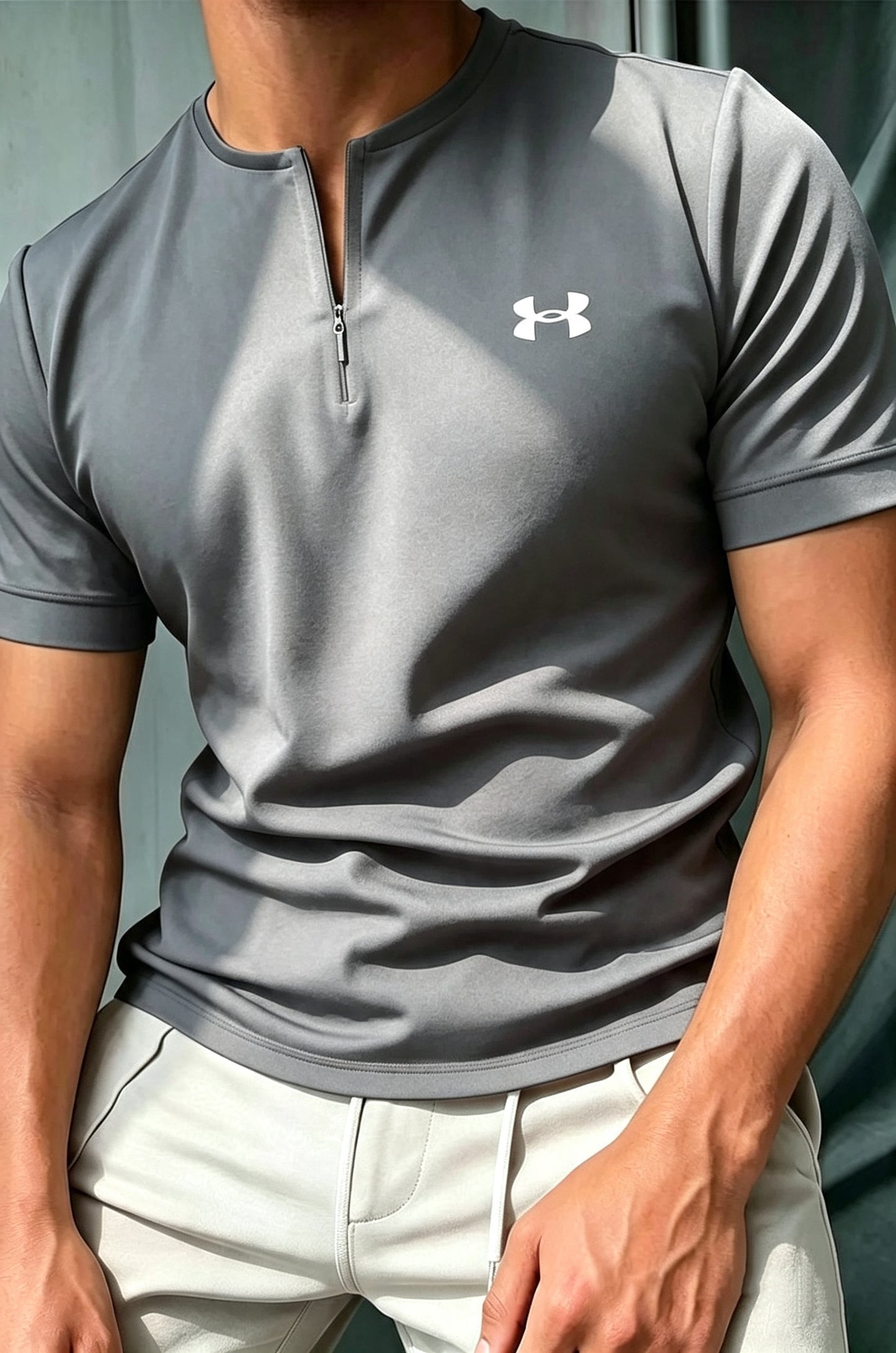 Bestseller! Men's Henley Collar Short-Sleeve